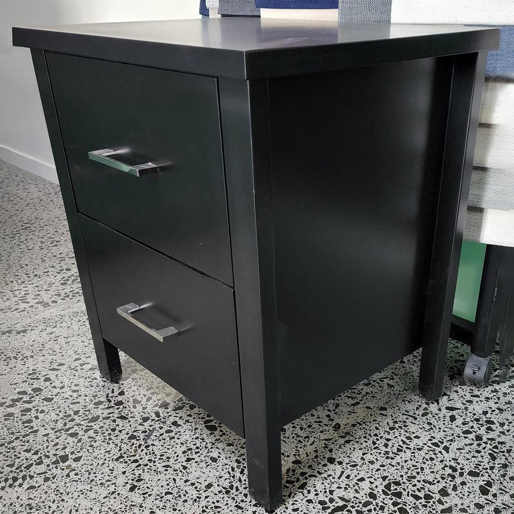 Bedside Table Black