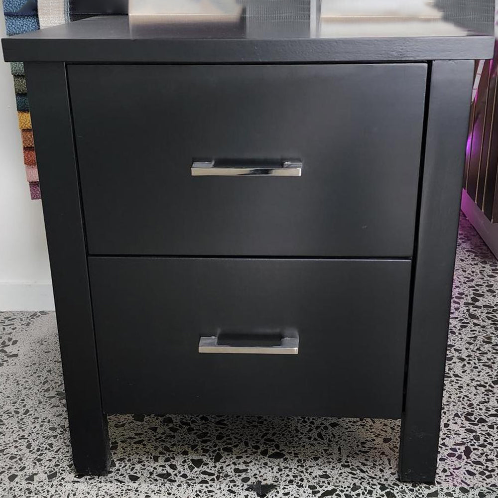 Bedside Table Black